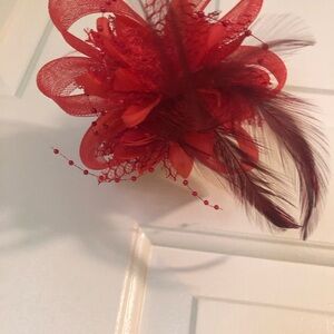 Fascinator Red